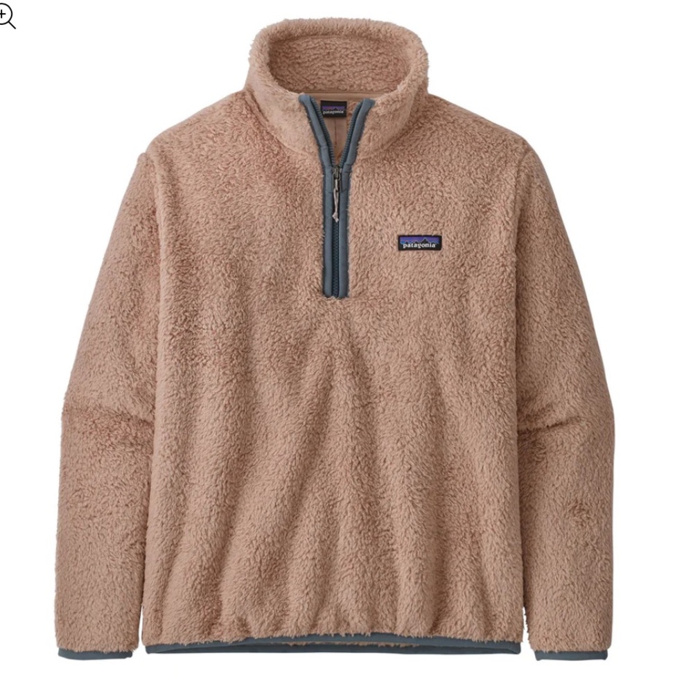 Patagonia Women's Los Gatos 1/4-Zip Fleece Pullover Sweater Dusty Rose Pink XXS